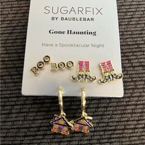 Sugarfix by Baublebear Earrings - Gone Haunting - Halloween - Boo - Witch
